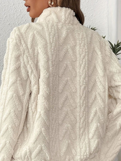 Denise™ Cozy Plush Half-Zip Pullover