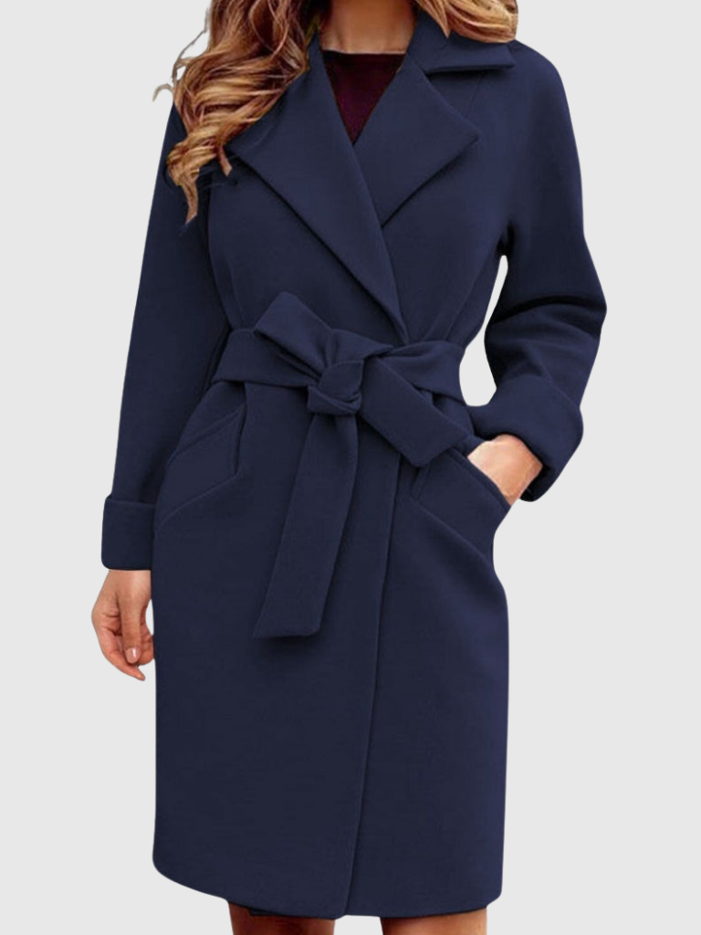 Charlotte™ Belted Longline Trench Coat