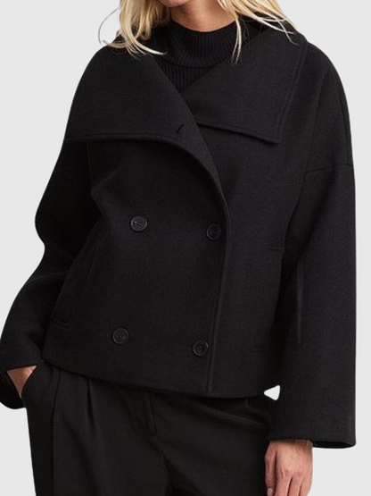 Patricia™ Classic Short Double-Breasted Coat