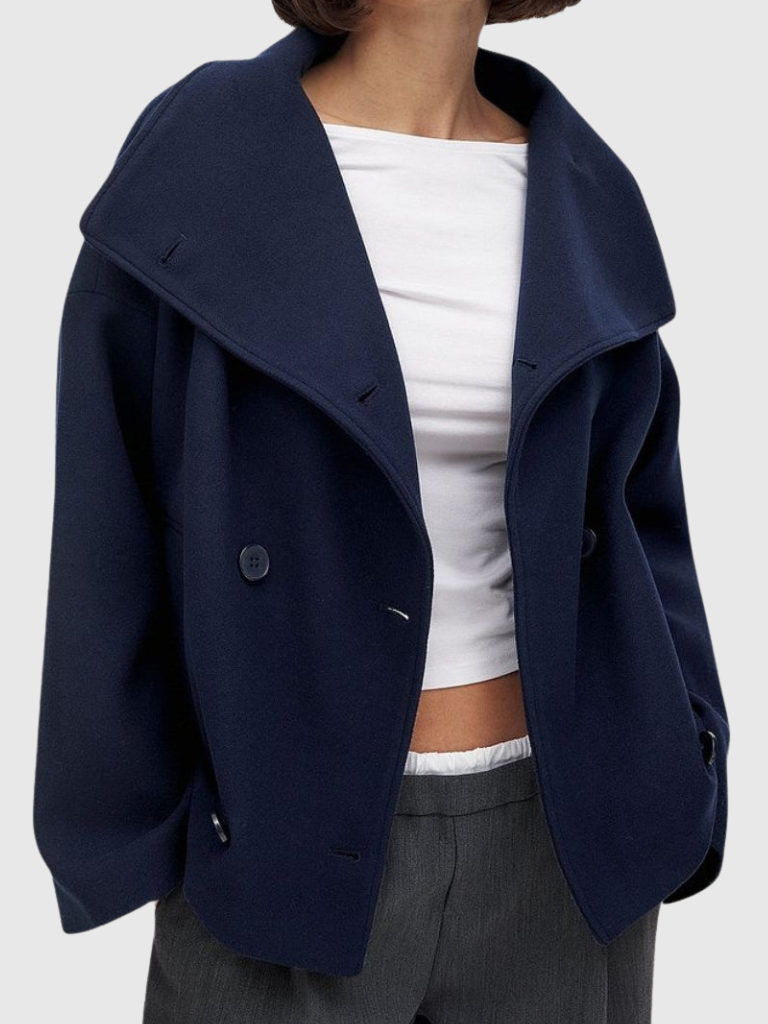 Patricia™ Classic Short Double-Breasted Coat