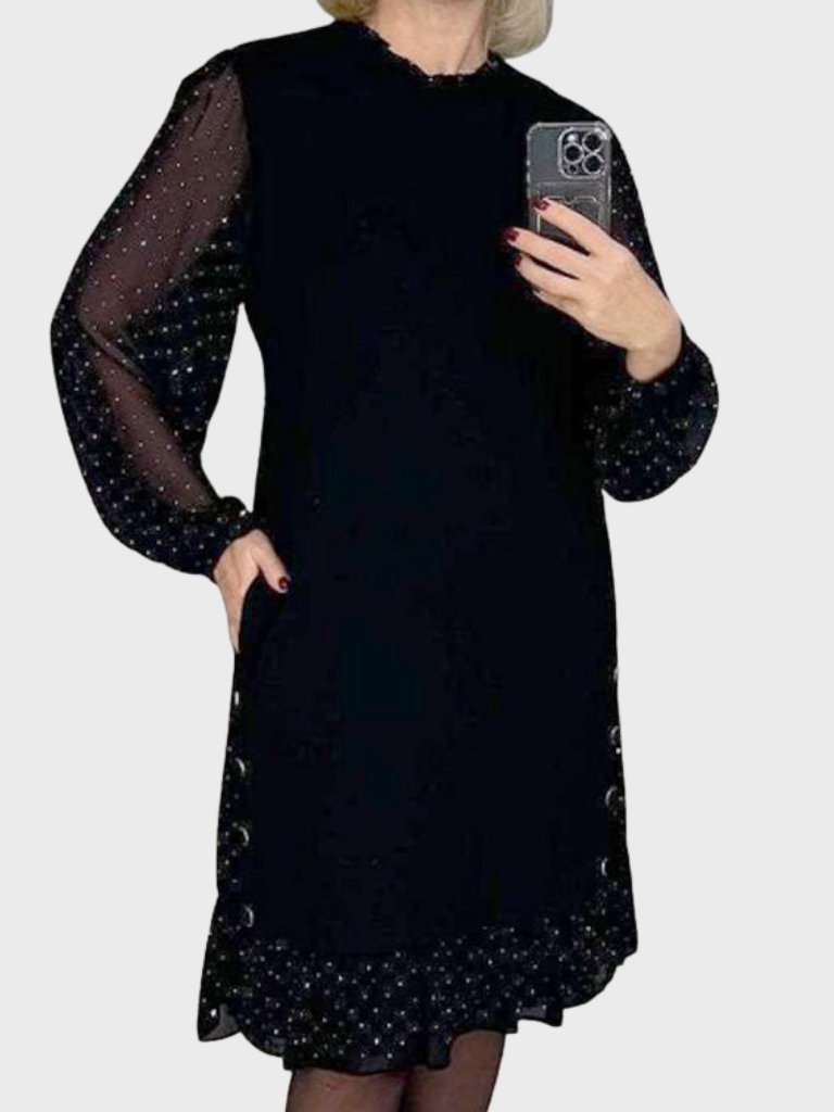 Lucienne™ Crystal Evening Dress