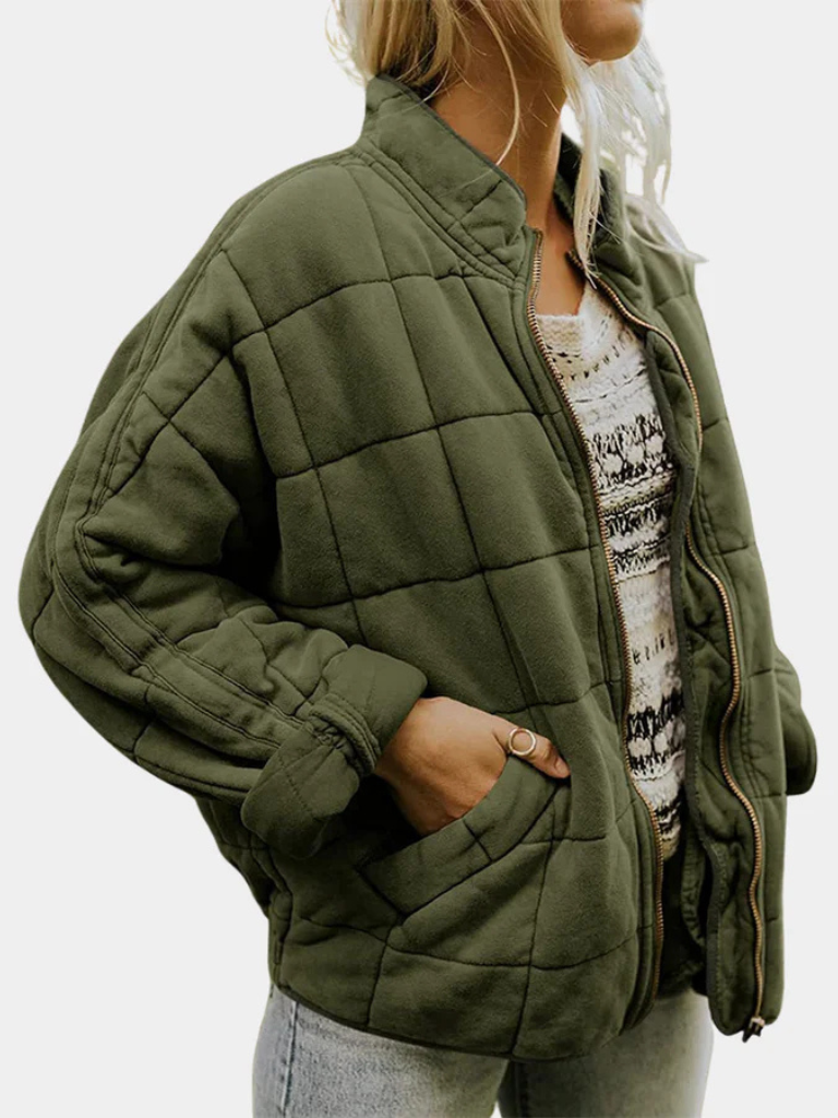 Parker™ Quilted Bomber Jacket