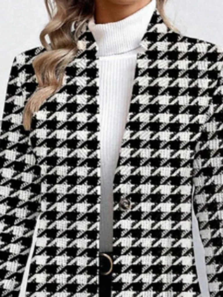 Rosalind™ Plaid Longline Coat