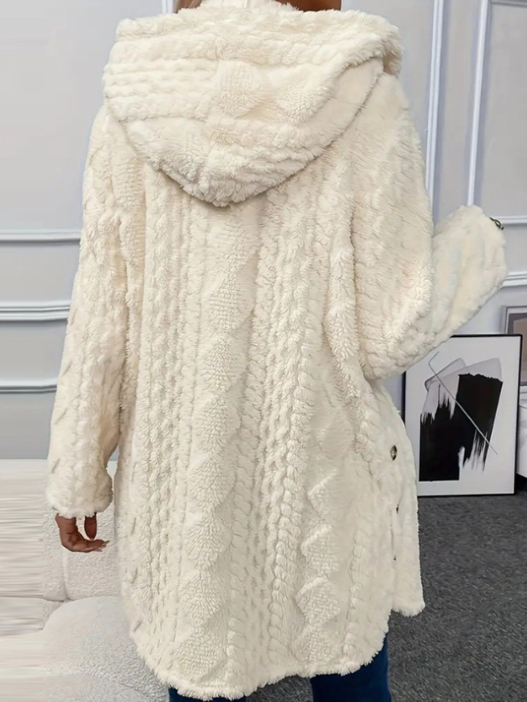 Deborah™ Cozy Hooded Cardigan Jacket