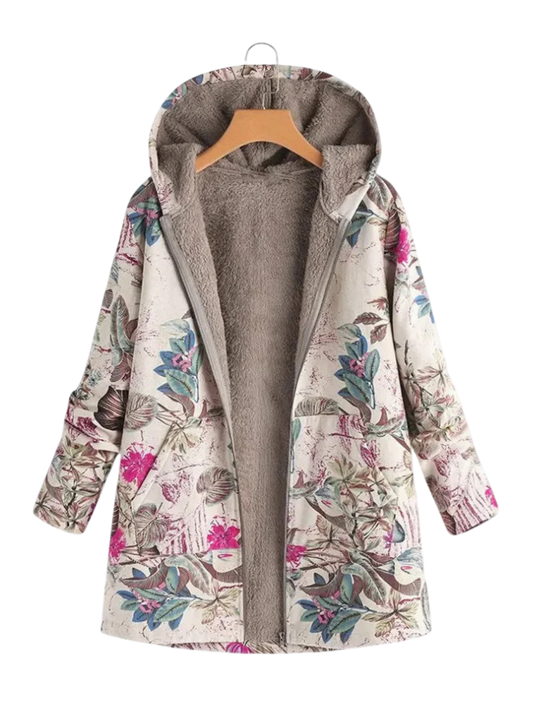 Lorelei™ Cozy Printed Hooded Coat