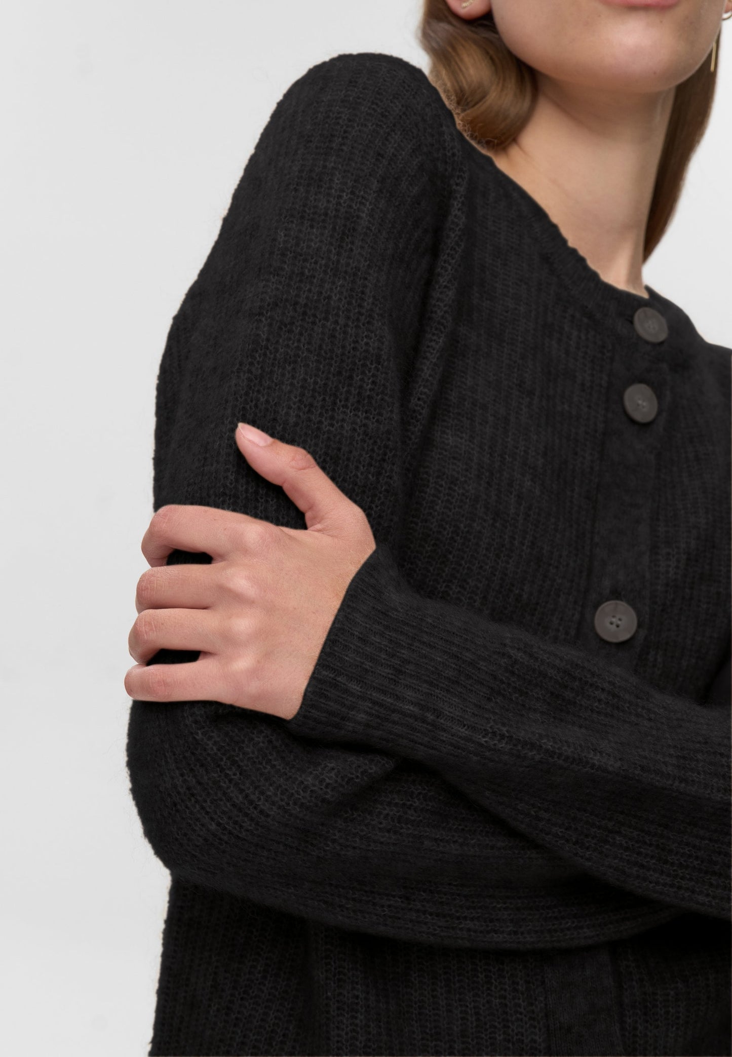 Freja™ | Kora cardigan | Black