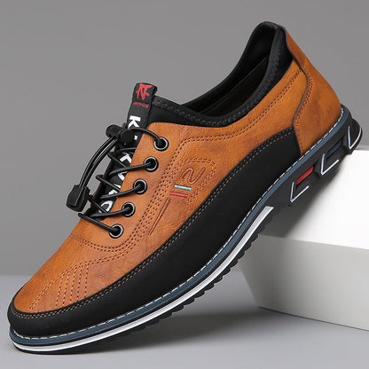 Rovik™ – Leather Lace-Up Comfort Shoes
