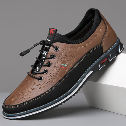 Rovik™ – Leather Lace-Up Comfort Shoes