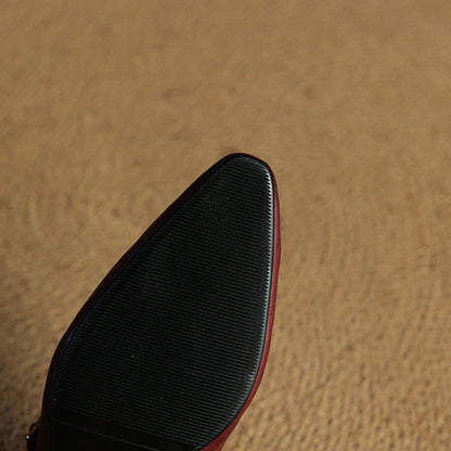 Elodie™ Leather Mary Jane Mules