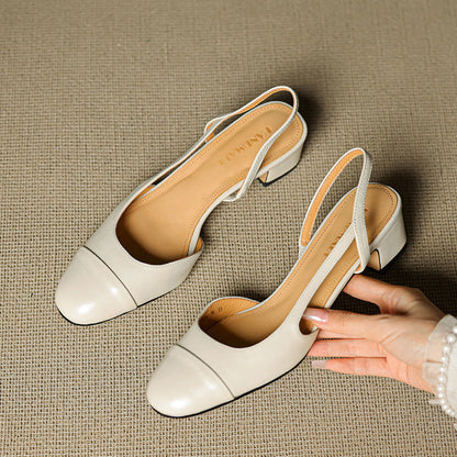 Maribel™ Leather Slingback Pumps