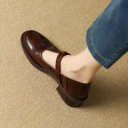 Ysolenne | Eleganta T-Bar Mary Janes