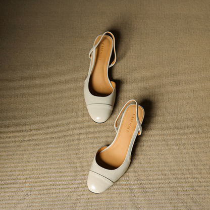 Maribel™ Leather Slingback Pumps
