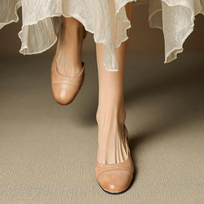 Maribel™ Leather Slingback Pumps