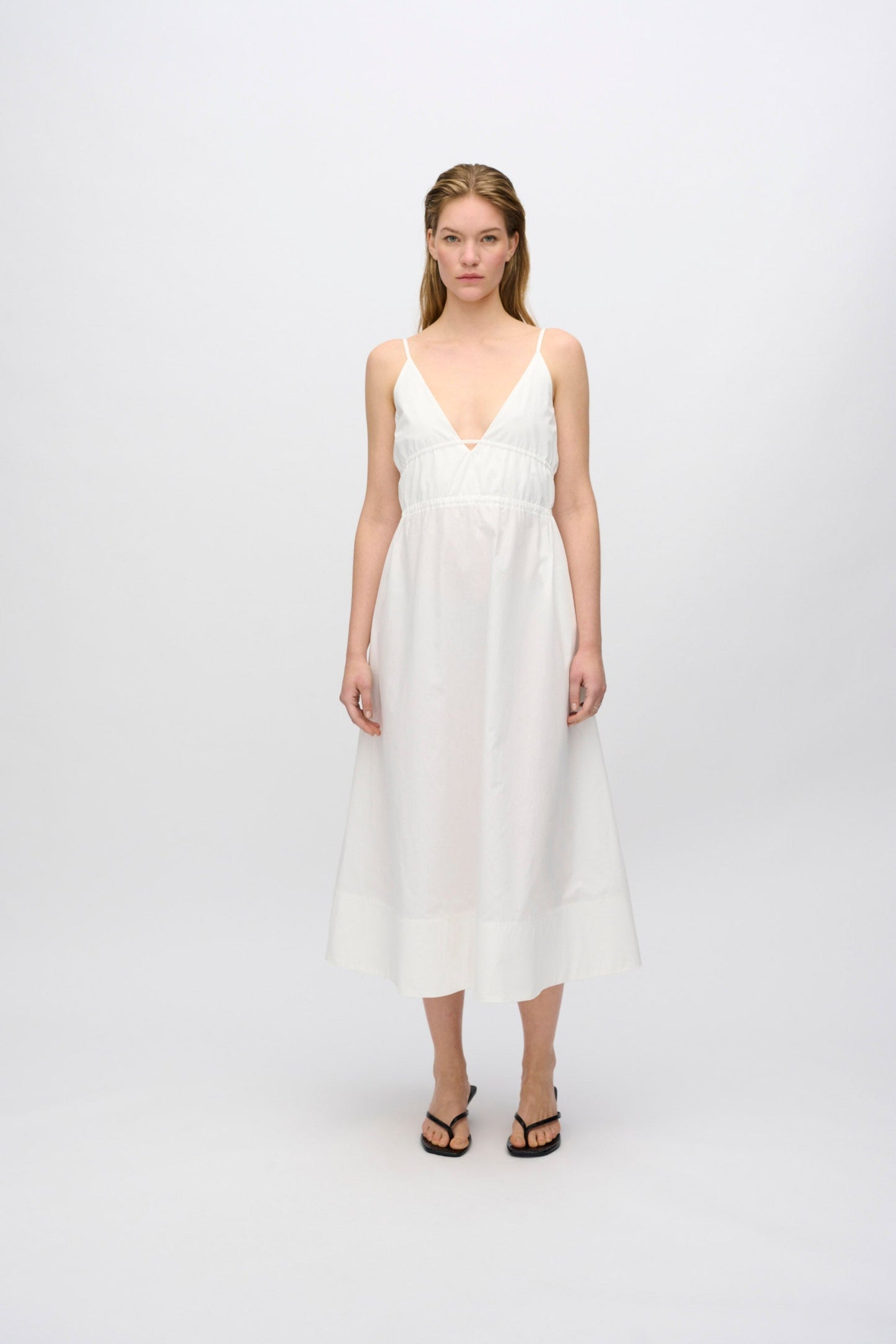 Freja™ | Olivia midi dress | Coco Milk