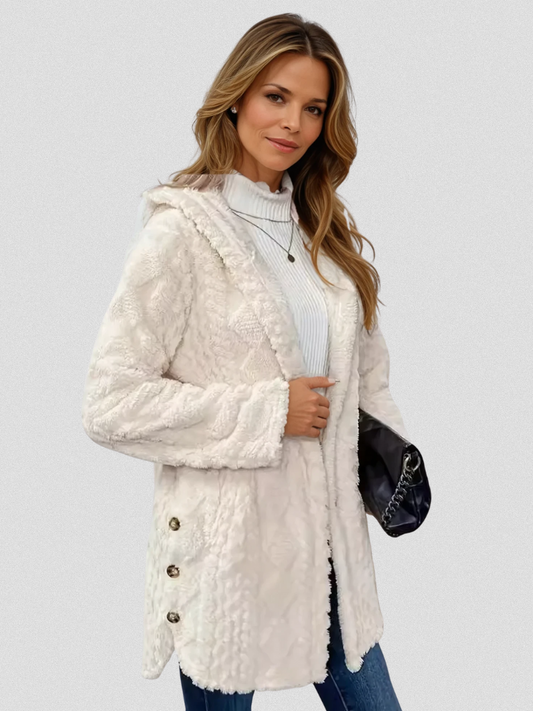 Deborah™ Cozy Hooded Cardigan Jacket