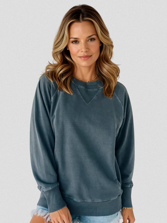 Campbell™ Cozy Cotton Sweatshirt