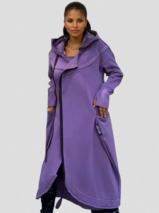 Marissa™ Longline Zip Hoodie