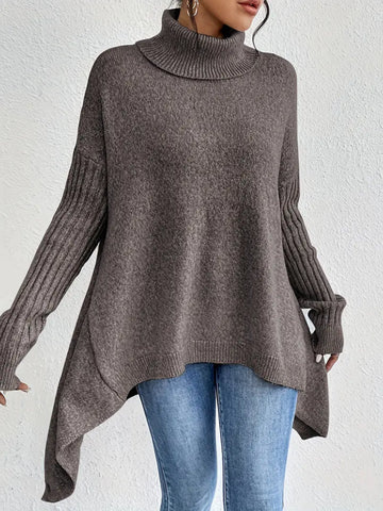 Lorraine™ Cozy High-Neck Knit Sweater