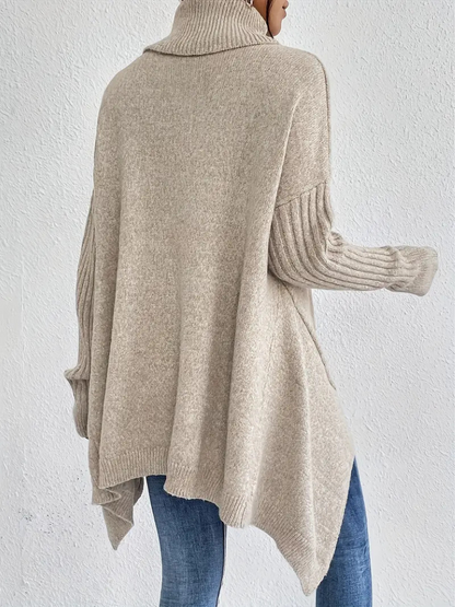 Lorraine™ Cozy High-Neck Knit Sweater