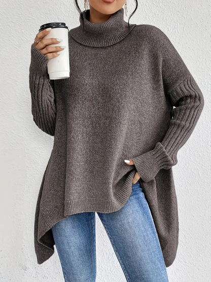 Lorraine™ Cozy High-Neck Knit Sweater