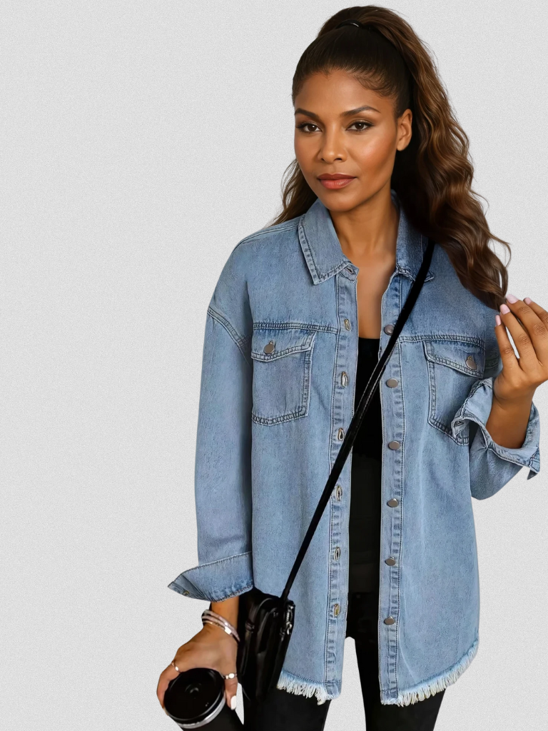 Rebecca™ Classic Denim Button Shirt
