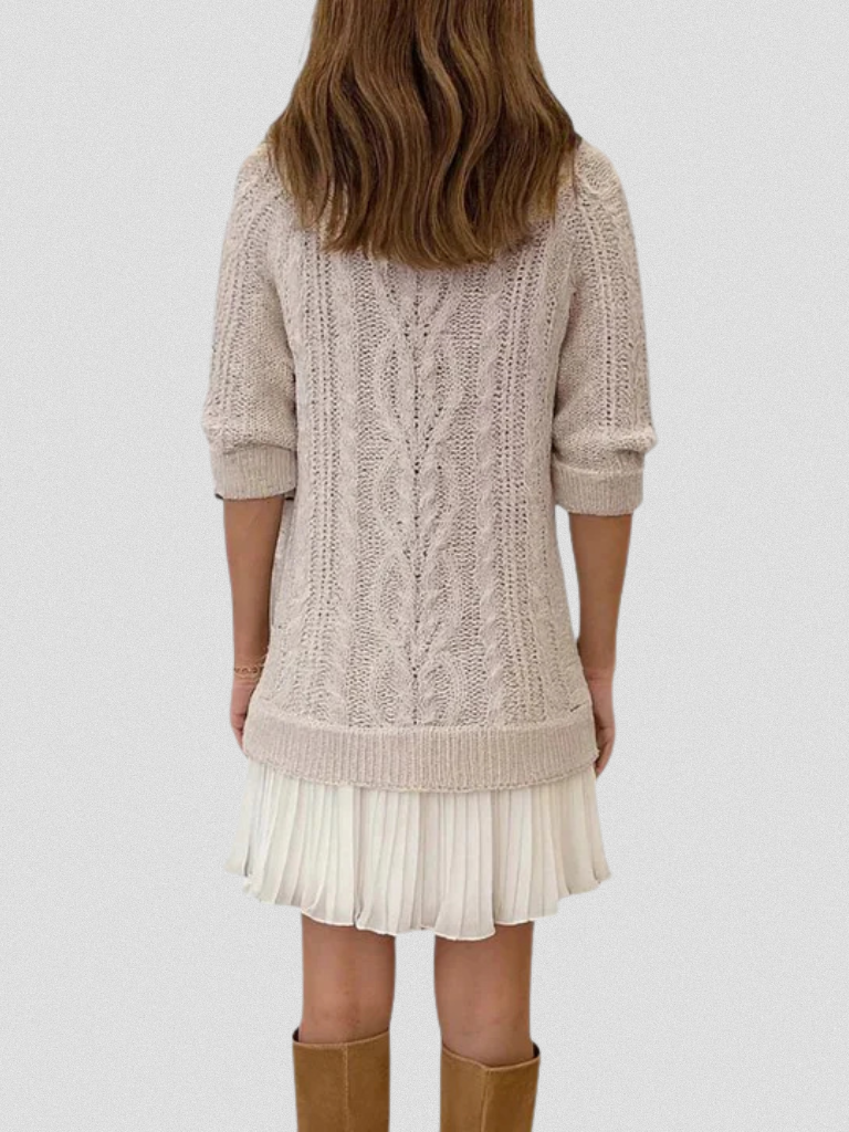 Marcelina™ Elegant Sweater Dress