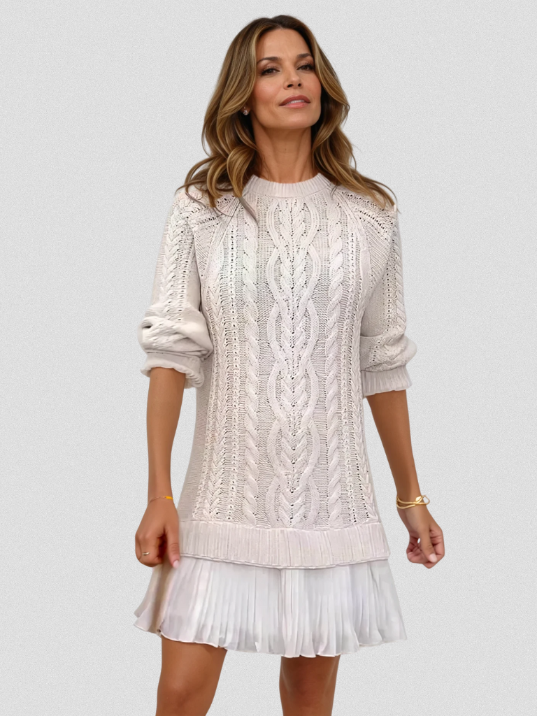 Marcelina™ Elegant Sweater Dress