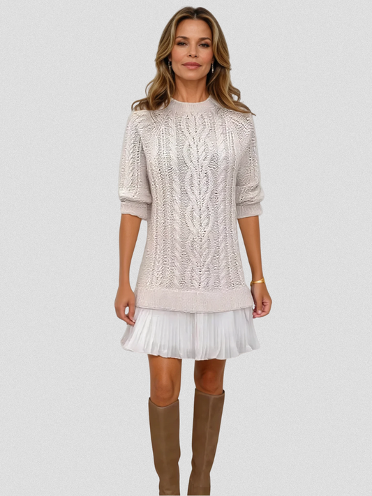 Marcelina™ Elegant Sweater Dress