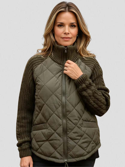 Helena™ Patchwork Comfort Winter Jacket