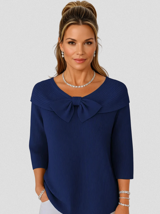 Diana™ Cozy Bow Knit Top