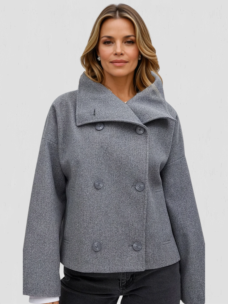Patricia™ Classic Short Double-Breasted Coat