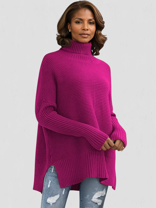 Brynlee™ Cozy Ribbed Turtleneck Sweater