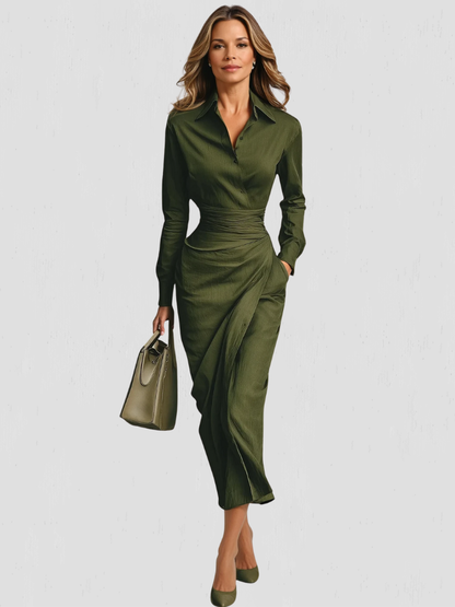 Sienna™ Classic Wrap Midi Dress