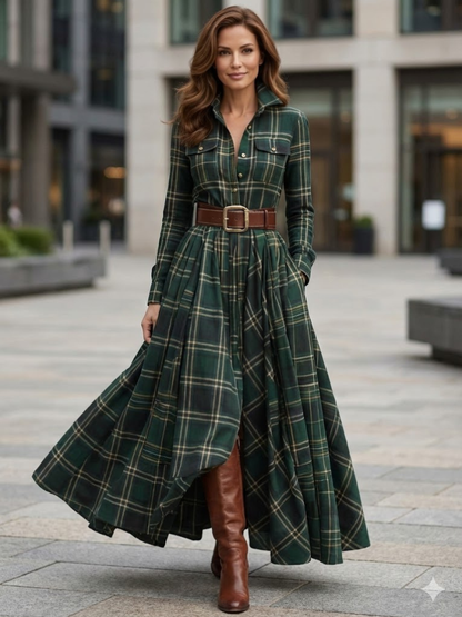 Maribel™ Heritage Flow Maxi Dress