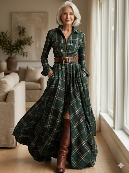 Maribel™ Heritage Flow Maxi Dress