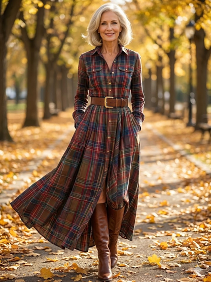 Maribel™ Heritage Flow Maxi Dress