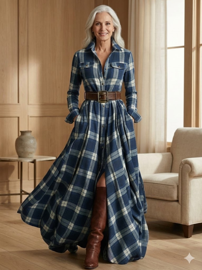 Maribel™ Heritage Flow Maxi Dress