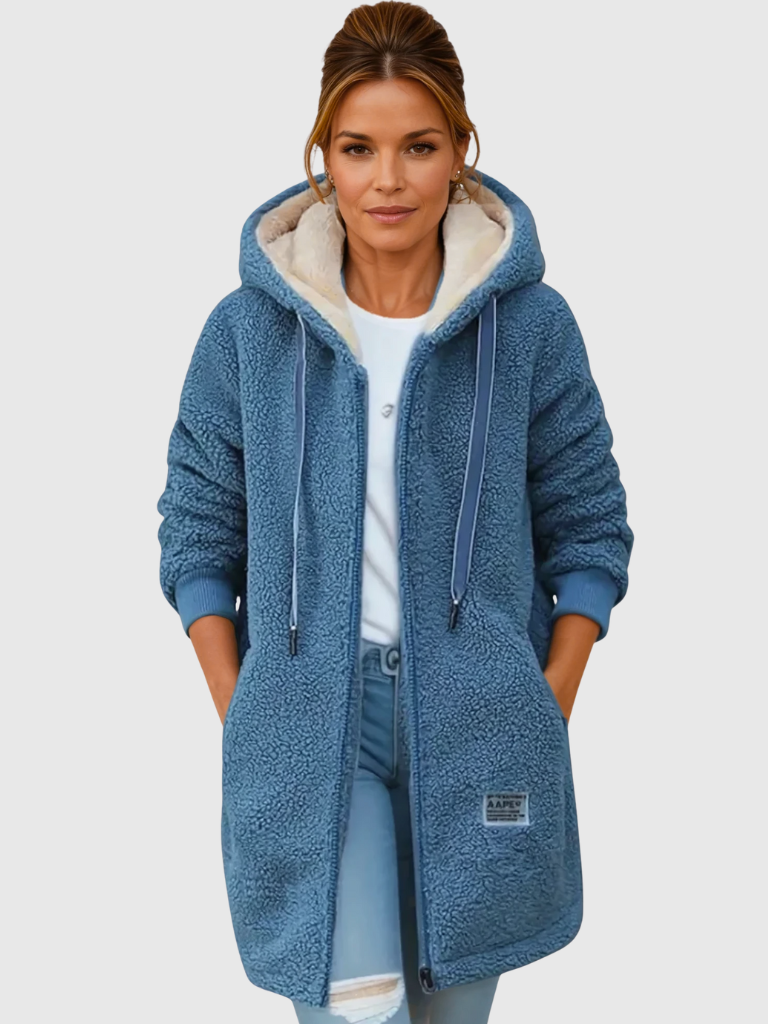 Gaia™ Cozy Hooded Fleece Jacket