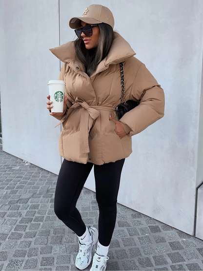 Loretta™ Belted Puffer Coat