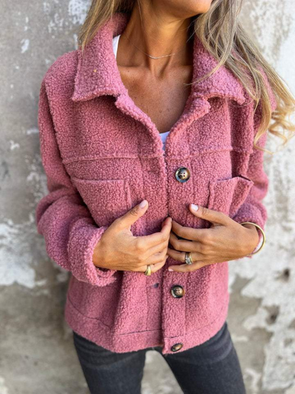 Margaret™ Cozy Button Jacket