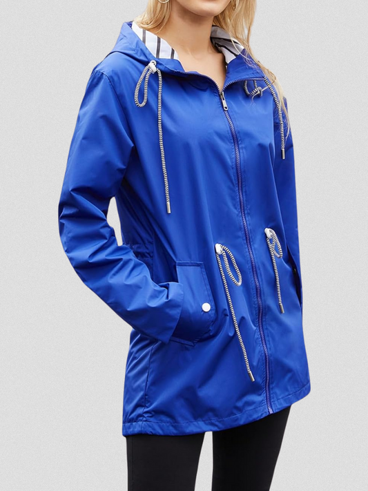 Camille™ Refined Hooded Outdoor Jacket