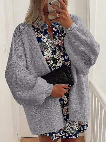 Margot™ Cozy Open-Front Knit Cardigan