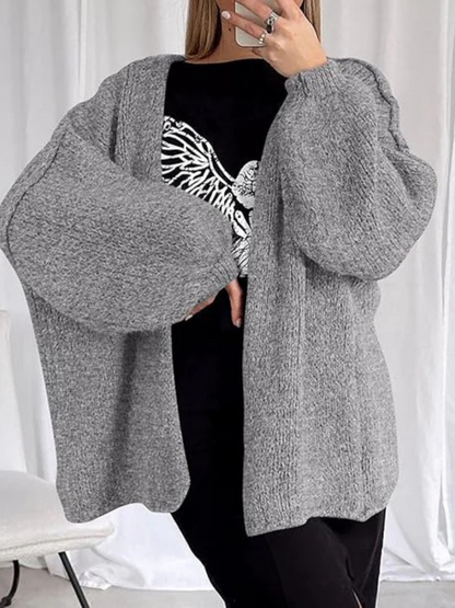 Margot™ Cozy Open-Front Knit Cardigan