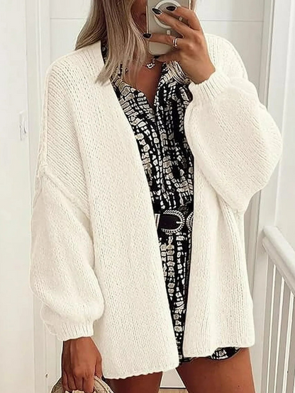 Margot™ Cozy Open-Front Knit Cardigan
