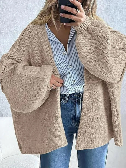 Margot™ Cozy Open-Front Knit Cardigan