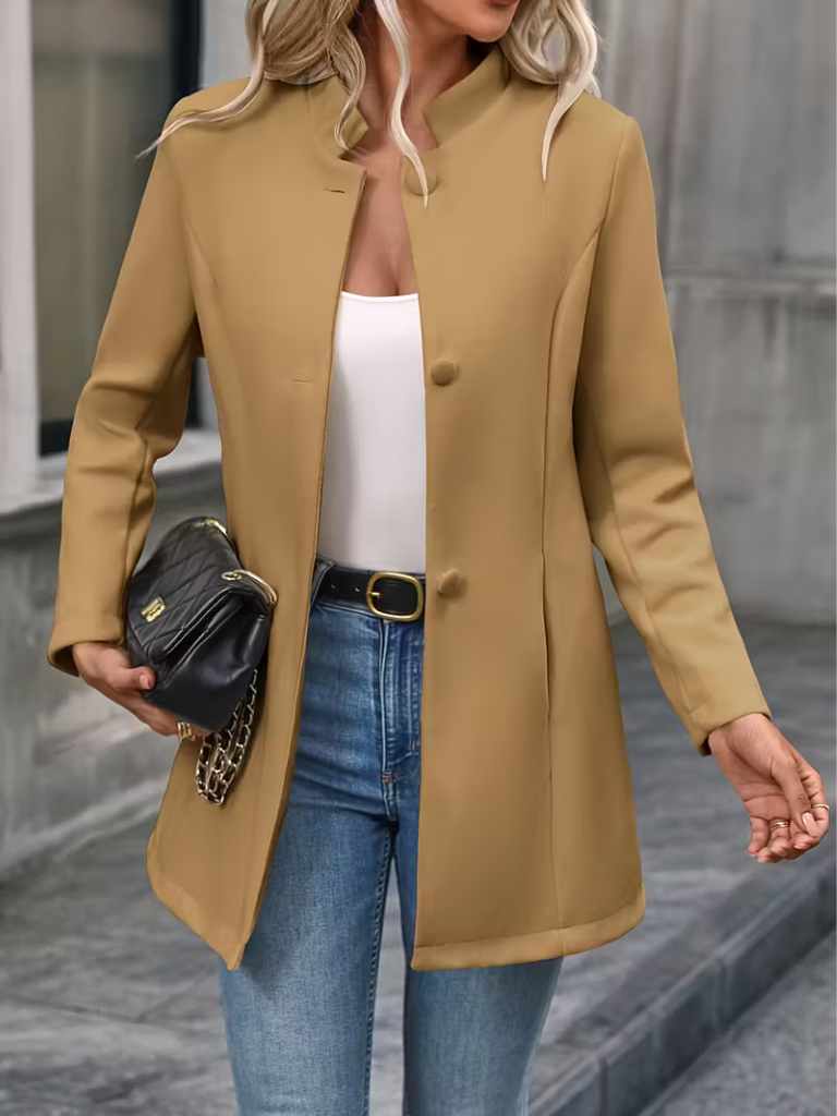 Madeline™ Collarless Classic Blazer