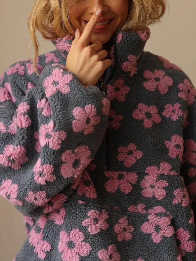 Gloria™ Cozy Fleece Knit Sweater