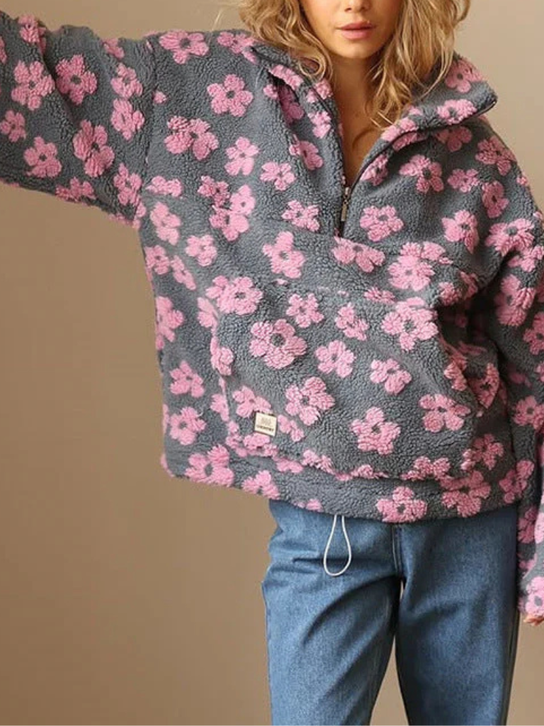 Gloria™ Cozy Fleece Knit Sweater