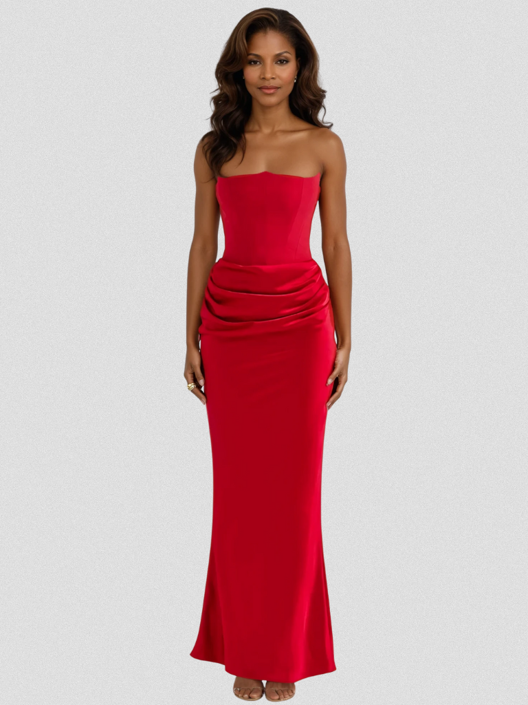 Valentina™ Crimson Holiday Gown