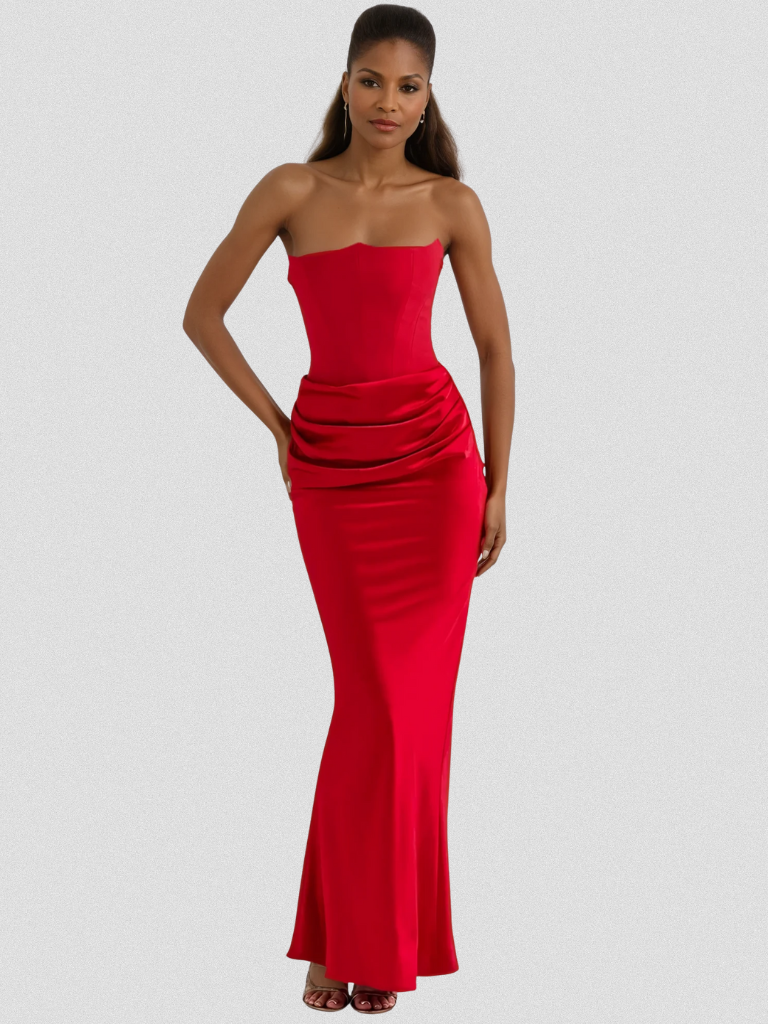 Valentina™ Crimson Holiday Gown